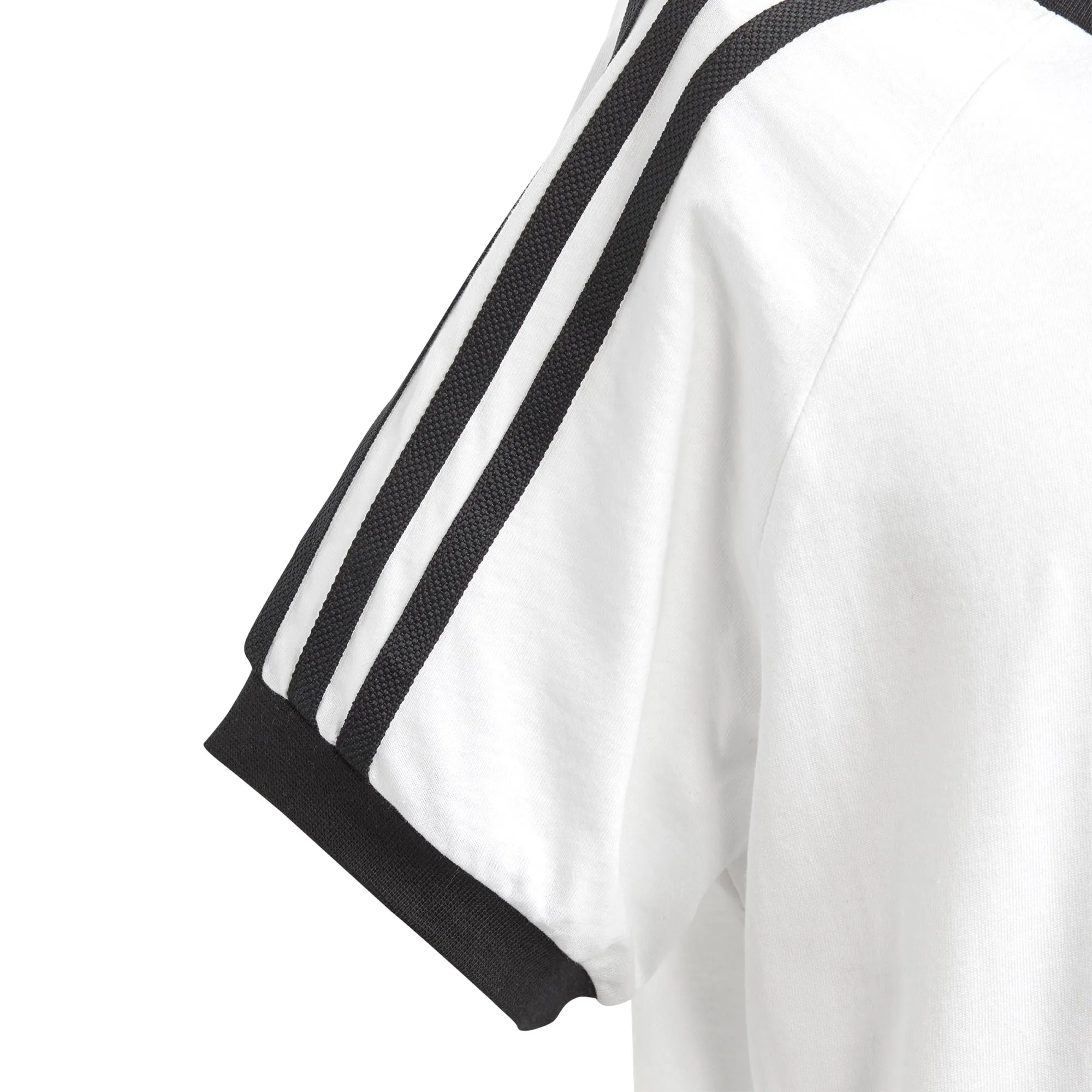 Adidas Originals Junior 3-Stripes California Tee White-Black