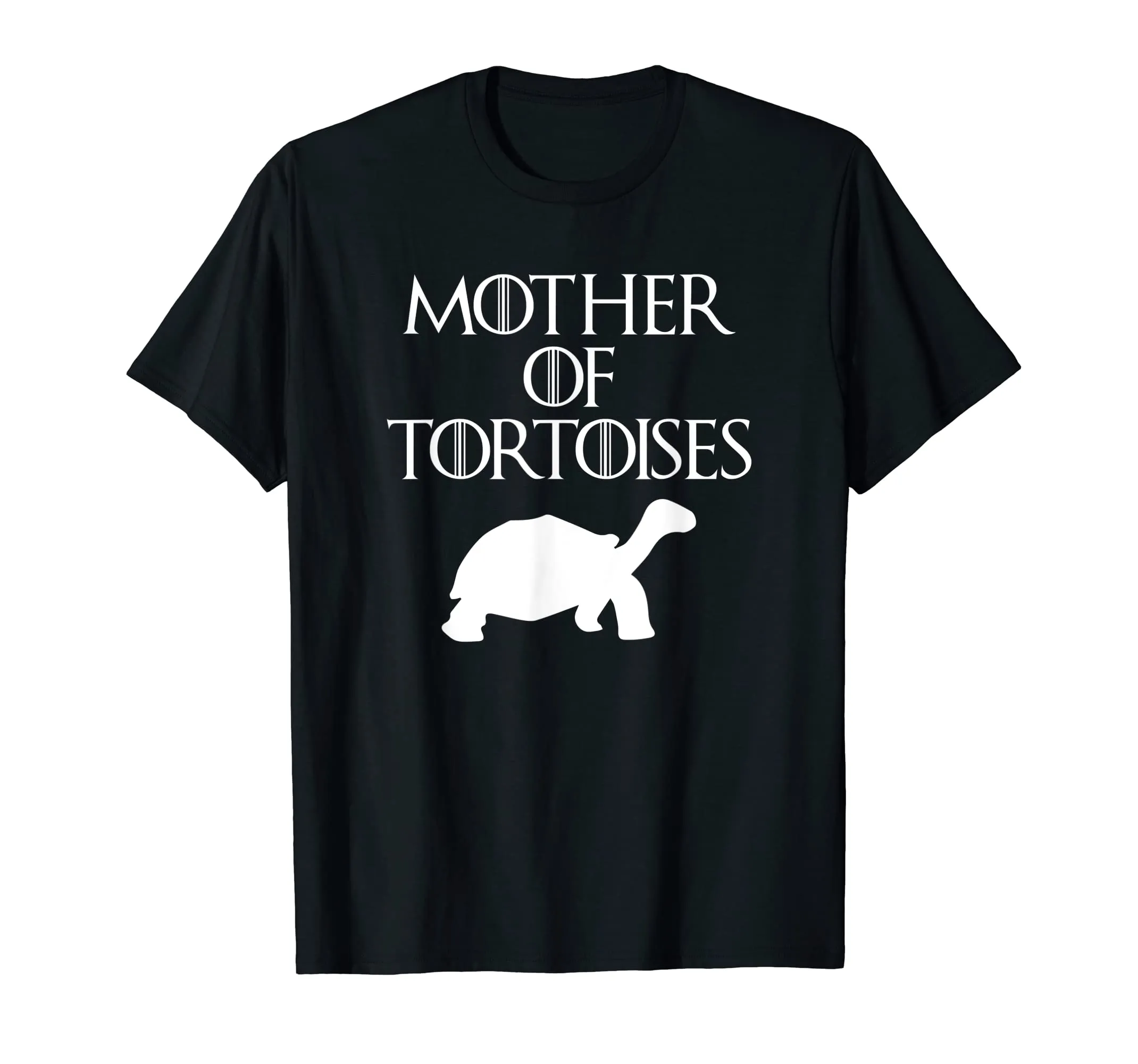 Cute &amp; Unique White Mother of Tortoises T-shirt E010528